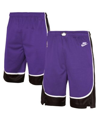 Nike - Big Boys and Girls Purple Sacramento Kings 2024/25 City Edition Swingman Performance Shorts