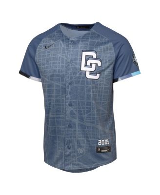 Big Boys and Girls Blue Washington Nationals 2025 City Connect Limited Jersey