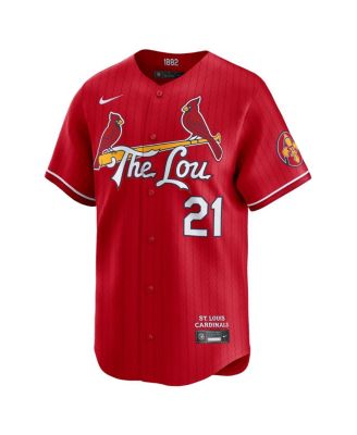 Men's Lars Nootbaar Red St. Louis Cardinals City Connect Limited Jersey