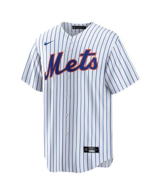 Men's Brandon Nimmo White New York Mets Home Replica Jersey