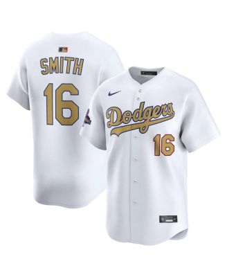 Nike - Men's Will Smith White Los Angeles Dodgers 2025 Gold Collection Limited Jersey