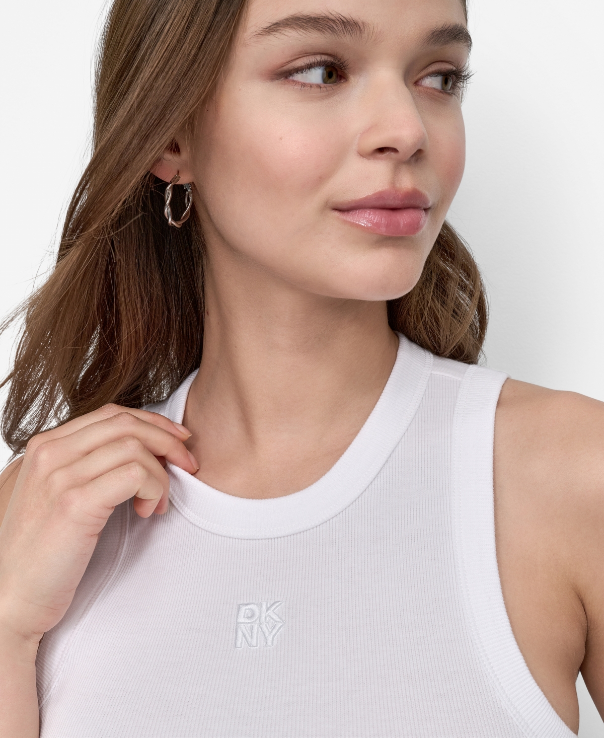 DKNY JEANS WOMEN'S CREWNECK TANK 