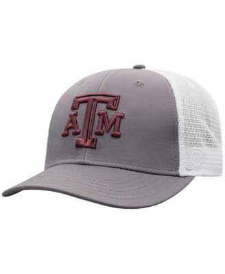 Top of the World - Men's&nbsp;Gray/White Texas A&M Aggies Victory Adjustable Hat