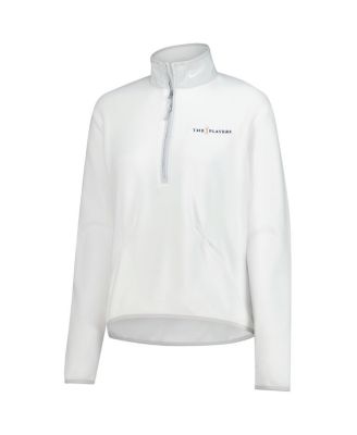 Women's White 2025 THE PLAYERS Victory Half-Zip Performance Pullover Sweatshirt