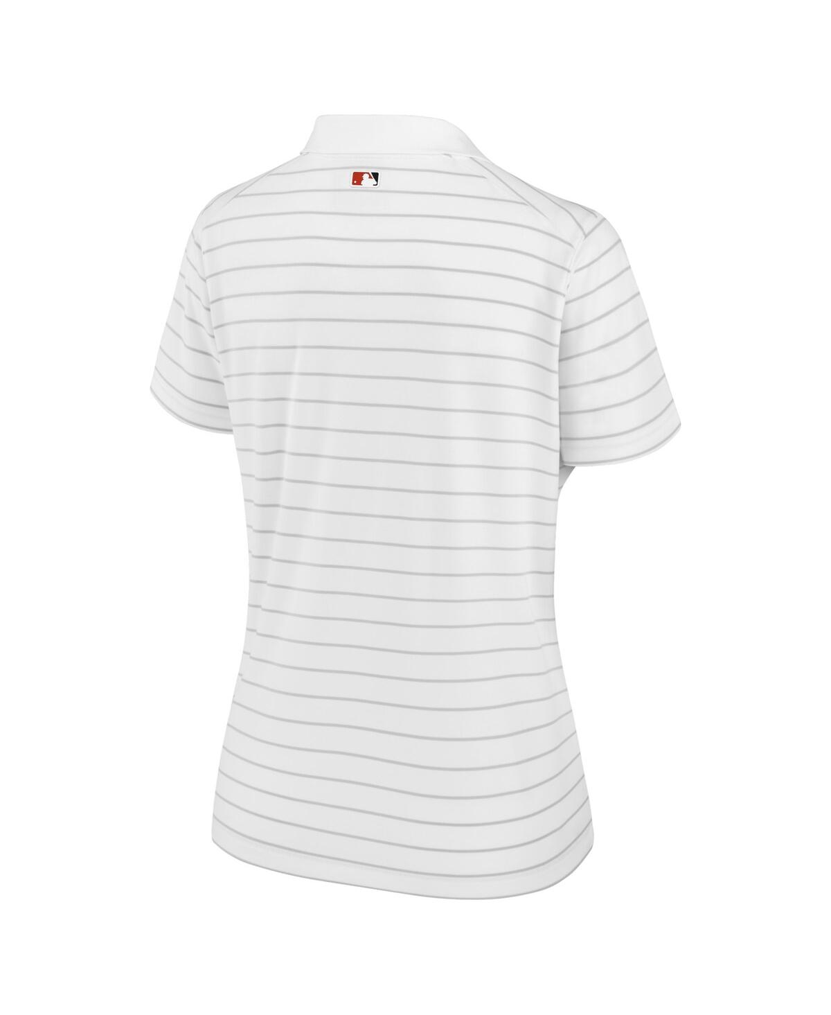 Nike Women's White Baltimore Orioles Authentic Collection Victory Performance Polo Shirt In White