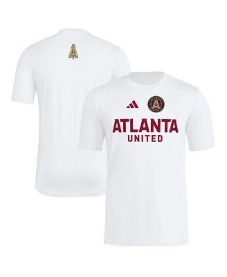 adidas - Men's White Atlanta United FC 2025 Jersey Hook AEROREADY T-Shirt