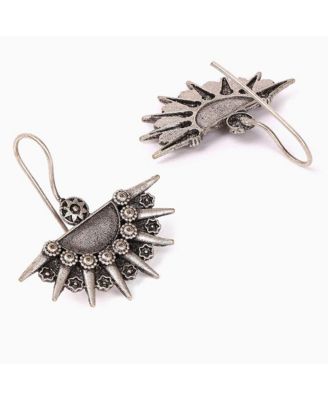 Women's Oxidised Drop Earrings