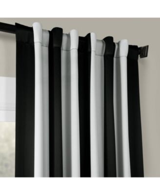 Awning Striped Room Darkening Curtain
