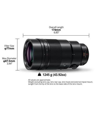Leica DG Elmarit 200mm f/2.8 Aspherical Lens for Micro Four Thirds