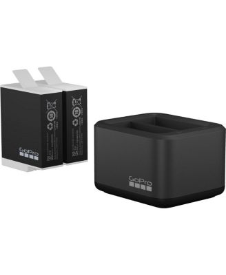 HERO12 Black Camera Bundle: Waterproof Action Cam with Go Pro Dual Battery Charger, & 2x GoPro Enduro Batteries, and 128GB Micro SD Card