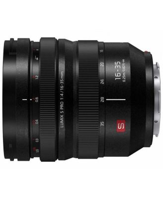 LUMIX S PRO 16-35mm f/4 Lens for L Mount, Bundle with Hoya NXT Plus 77mm UV+CPL Filter Kit, Cleaning Kit, Cleaning Cloth