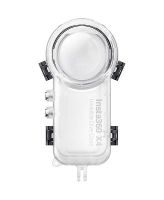 X4 8K 360 Action Camera, Black, Bundle with Extra Battery and Invisible Dive Case