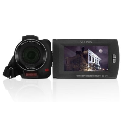 MN4K30NV 4K Ultra HD 30MP 3" Touchscreen Night Vision Camcorder with 4.88mm f/2.2 Lens, Black