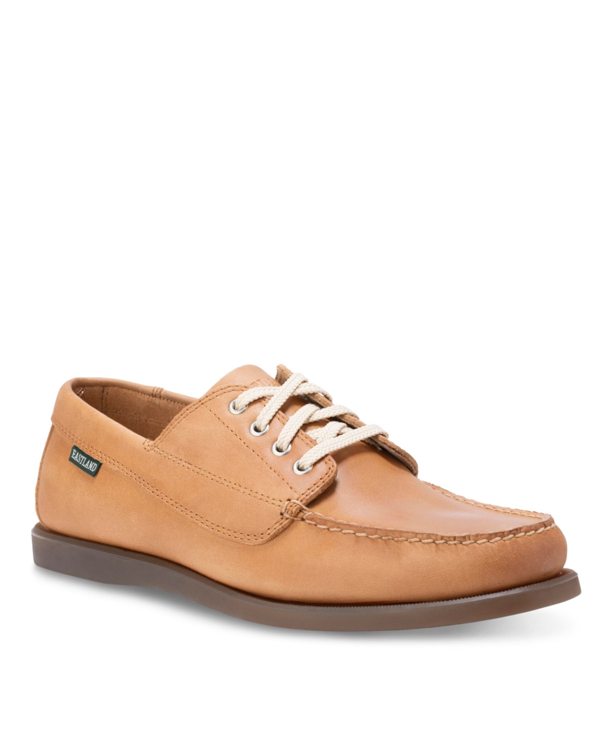 Shop Eastland Shoe Men's Falmouth Camp Moc Toe Oxford In Peanut