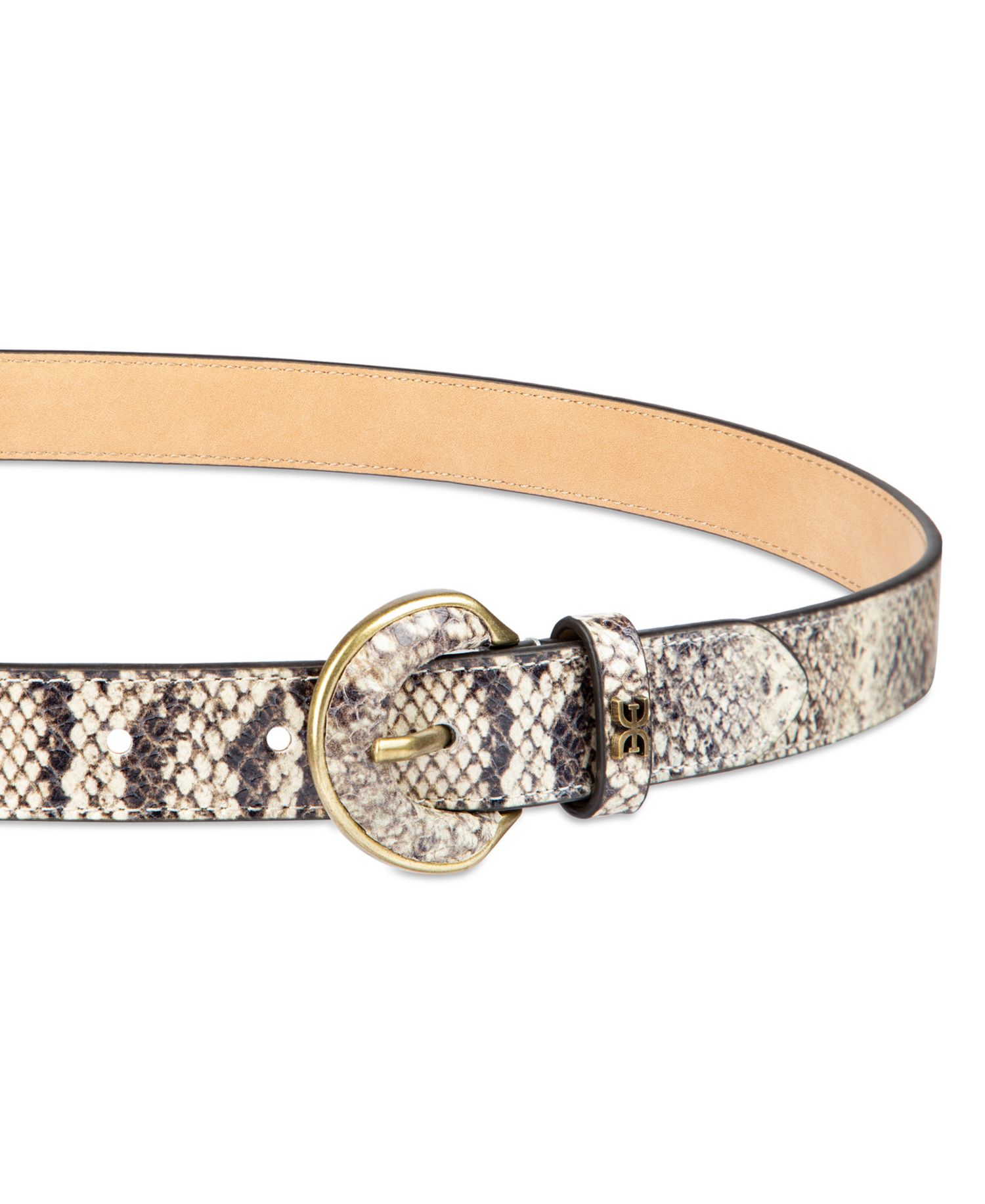 Women's Leather Harness Buckle Belt