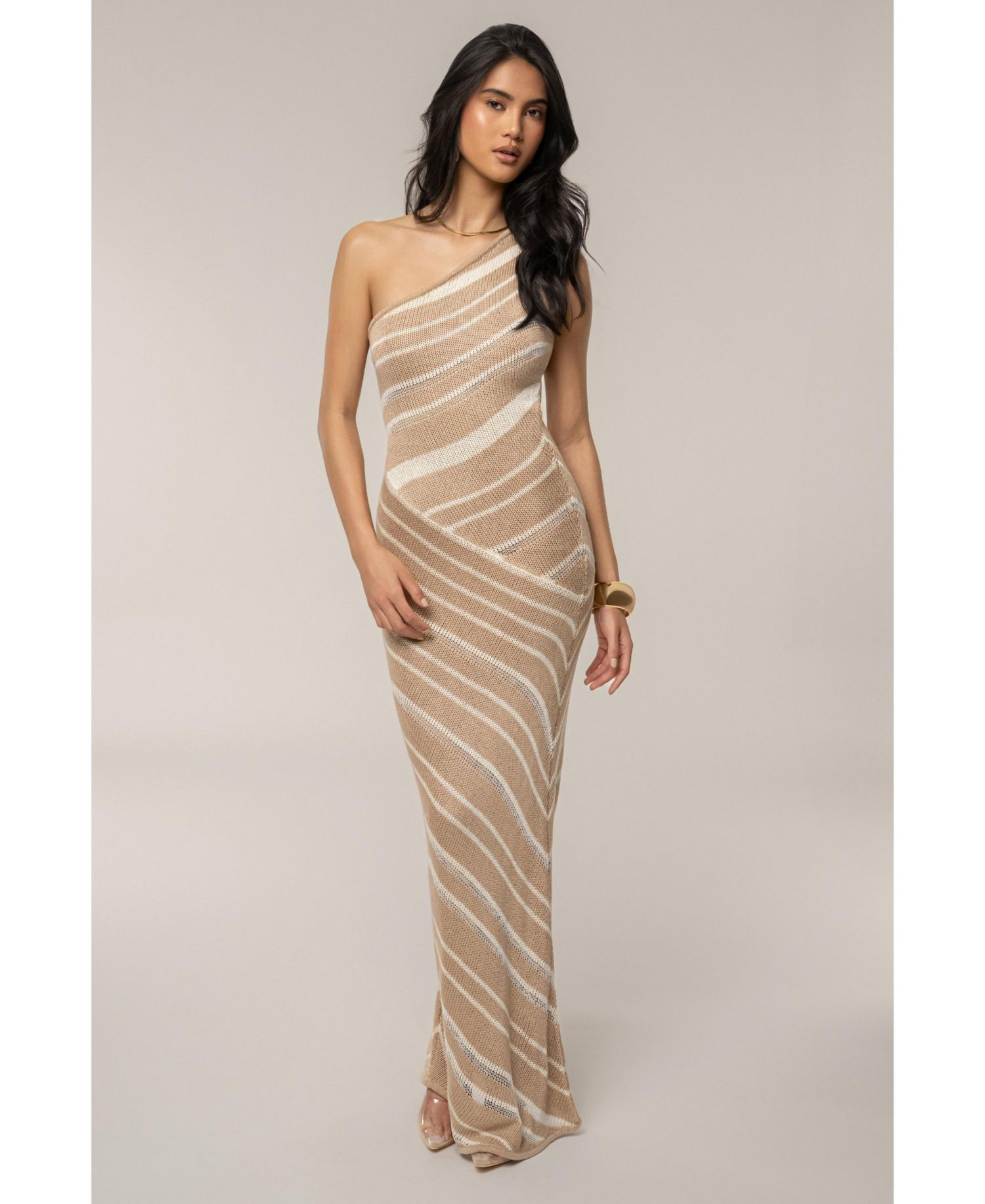 Women's Sanibel Ruched Maxi Knit Dress