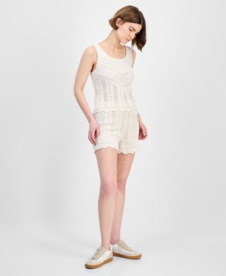 And Now This Women's Pointelle Sweater Tank Top, Exclusively at Macy's