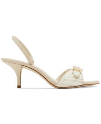 Women's Henrietta Kitten-Heel Dress Sandals