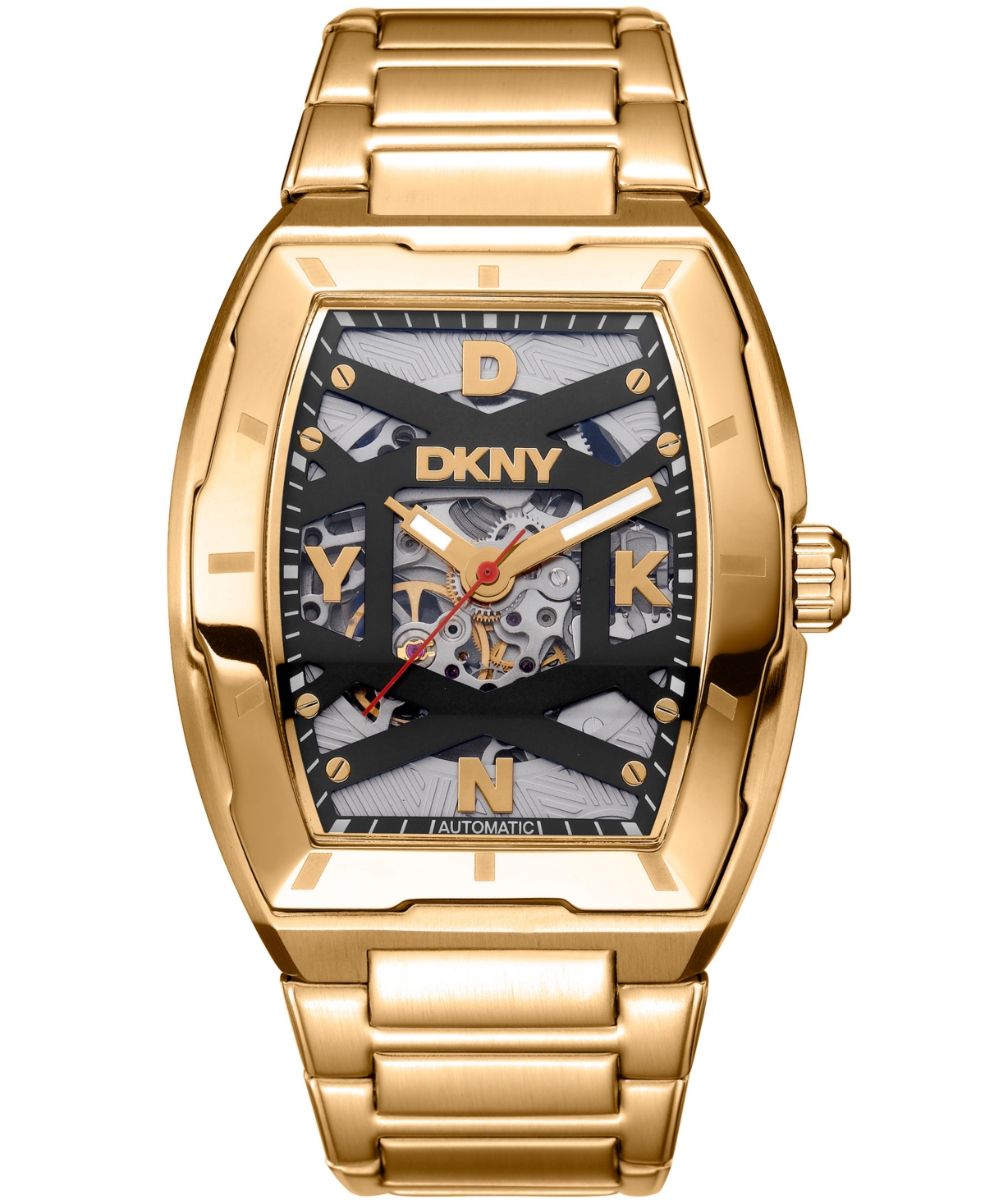 Men's Urban Automatic Gold-Tone Stainless Steel Bracelet Watch, 51mm - Gold