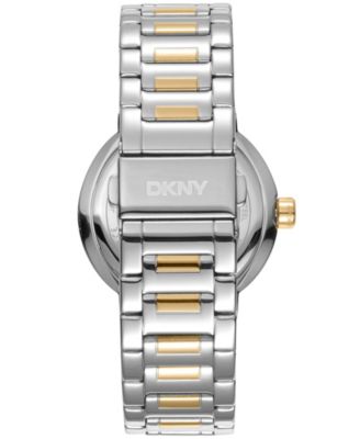 Women's Eastside Logo Light Blue Dial Gold Two-Tone Stainless Steel Bracelet Watch 36mm