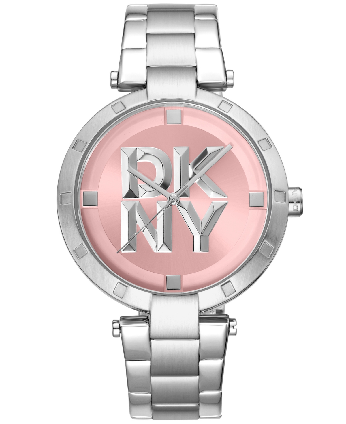 Women's Essential Stainless Steel Bracelet Watch, 38mm - Silver