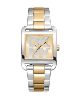 Women's City Maxi Champagne Dial Gold-Two-Tone Stainless Steel Bracelet Watch 29x37mm