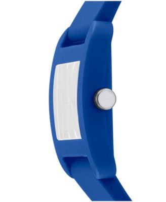 Women's City Sport Dark Blue Silicone Strap Watch, 37mm