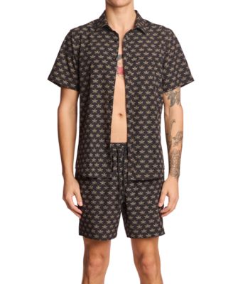 Men's Gilligan Printed Drawstring 6" Swim Trunks