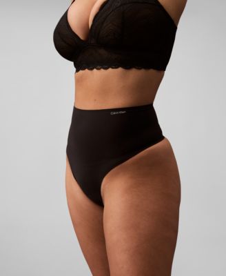 Women's Second Skin Light Smoothing Thong Underwear QF8155