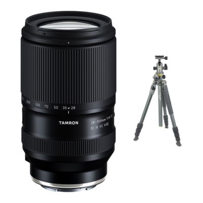 28-300mm f/4-7.1 Di III VC VXD Lens with ALTA PRO 2+ 264AB 4-Section Aluminum Tripod