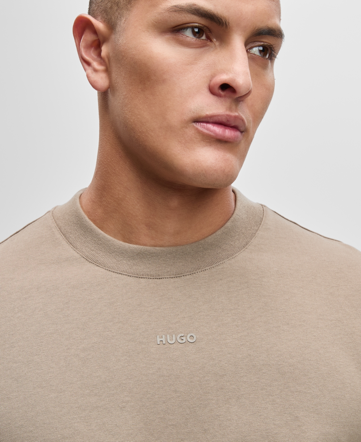 Hugo by Boss Men's Dapolino Relaxed Fit Short Sleeve Crewneck T-Shirt