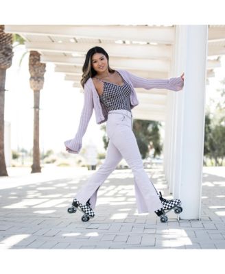 Forget Me Not Quad Roller Skates