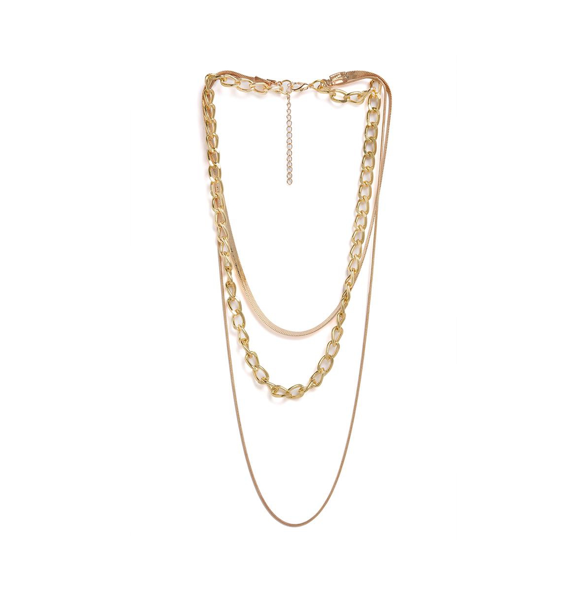 Women's Everyday Multi-Layer Necklace - Gold