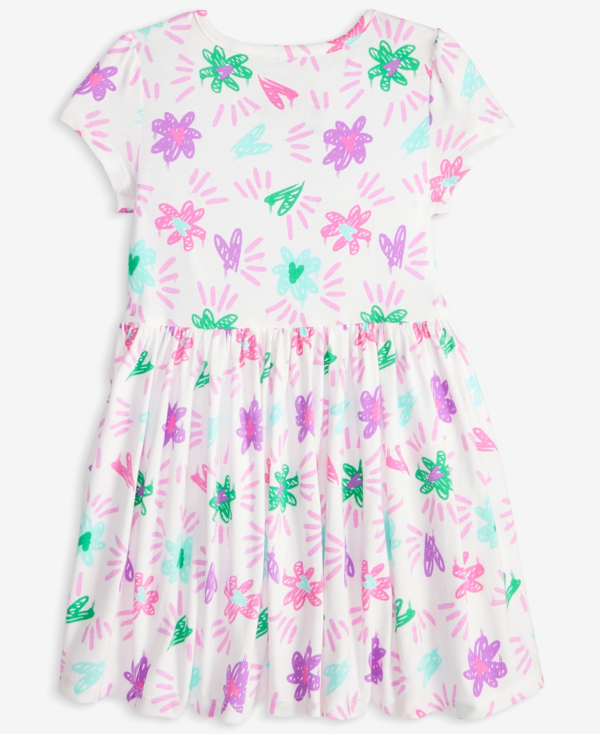Epic Threads Toddler Girls Graffiti Hearts Dress, Exclusively At Macy's