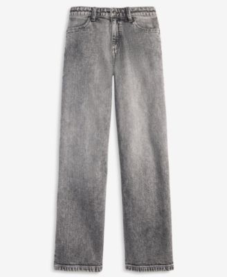 Little & Big Boys Black Baggy Jeans, Exclusively at Macy's