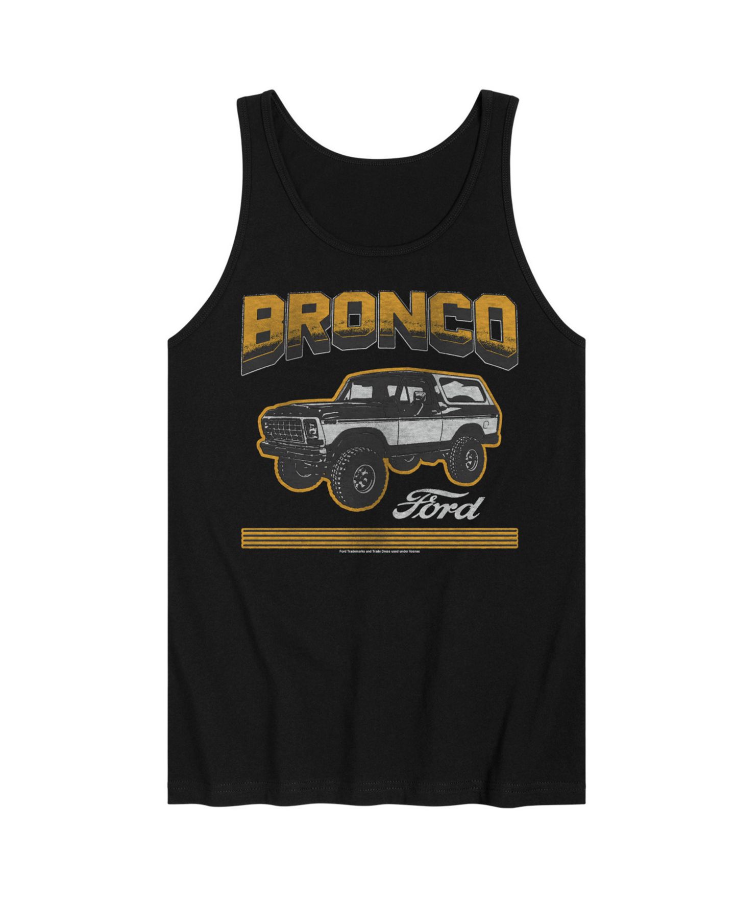 Мужской топ AIRWAVES Ford Bronco Sleeveless, цвет: Чёрный — фото 1