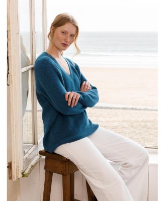 Women's Geelong Cocoon V-Neck Sweater