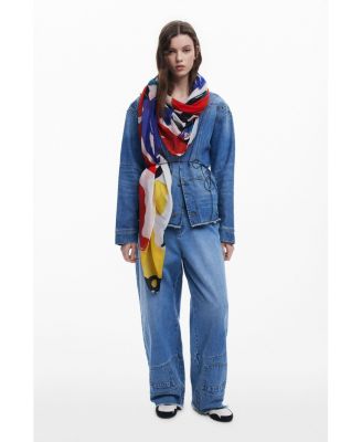 Women's Arty floral scarf