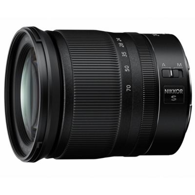 Z f Mirrorless Camera, Orange with NIKKOR Z 24-70mm f/4 S Lens