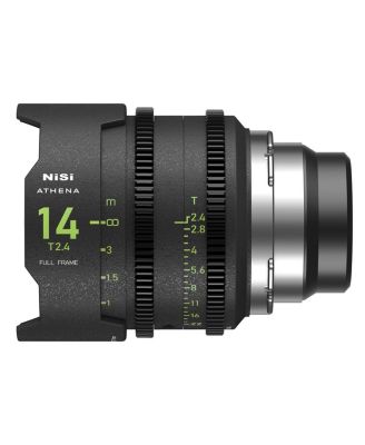 ATHENA PRIME Cine Master 8-Lens Kit with 14mm T2.4, 25mm, 35mm, 40mm, 50mm, 85mm T1.9, 18mm, 135mm T2.2 Lens, Includes Filter Holder, PL Mount