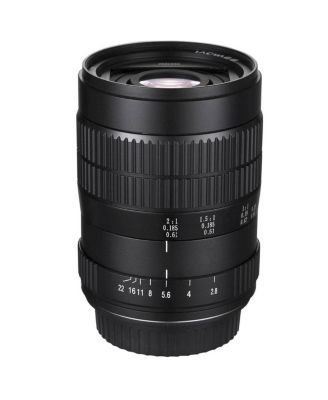 Laowa 60mm f/2.8 2x Ultra-Macro Lens for Nikon F, Bundle with ProOptic 62mm Filter Kit, Cleaning  Kit, Lens Cap Tether, Lens Case, Lens Cleaner,