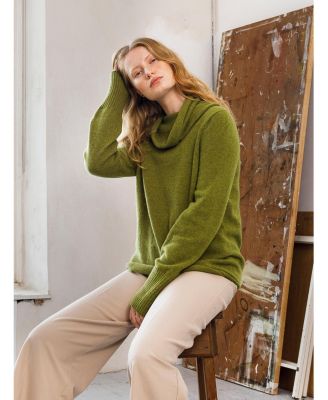 Women's Supersoft Slouchy Cowl Neck Sweater