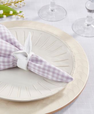 Playful Bunny Ears Napkin Rings, Set of 4