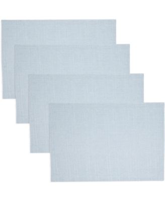 Classic Stitched Plaid Placemats, 13" x 19"