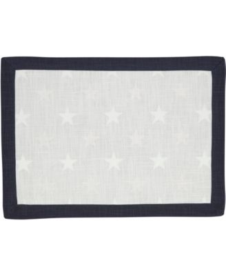 Patriotic Americana Cotton Stars Placemats, 14" x 20"