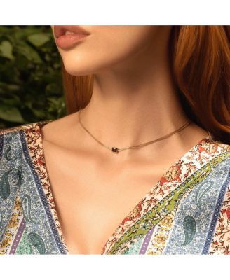 Loving Energy Ruby Evil Eye July Birthstone Necklace