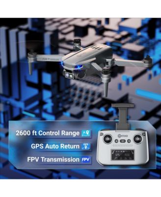 F28-Premium GPS Drone, 4K Camera, 3-Axis Gimbal, 30 Min Flight - Foldable