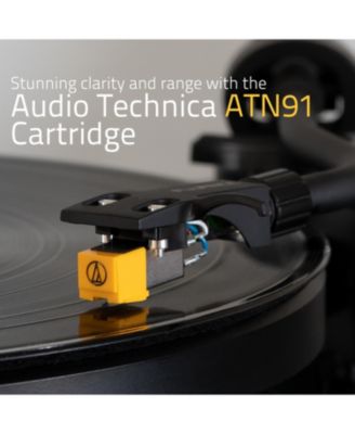 RT80 Turntable with Ai61 Powered Stereo Speakers, Diamond Stylus, Built-in Preamp & Bluetooth – High-Fidelity Vinyl Audio System