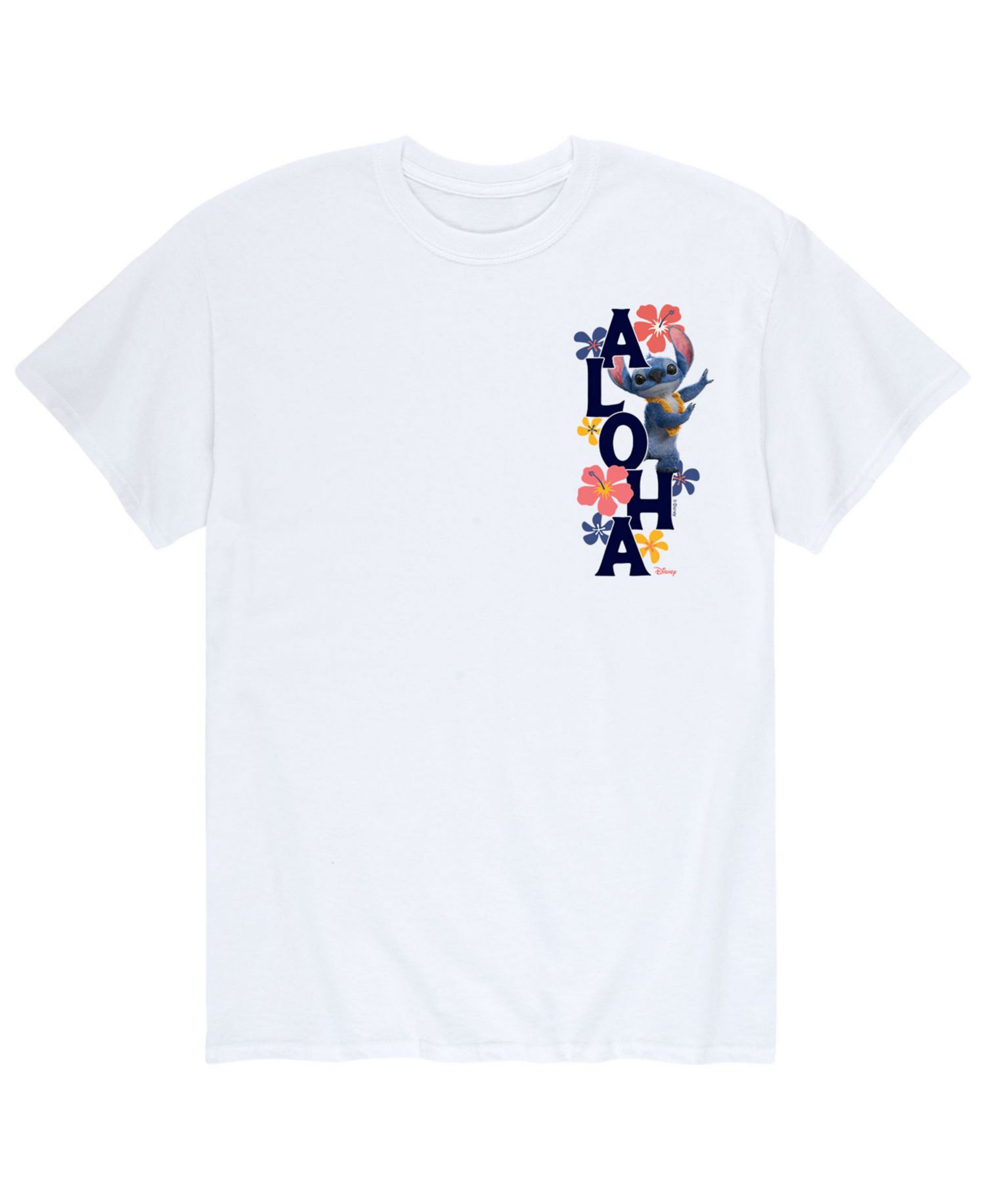 Men's Lilo and Stitch Live Action Aloha Short Sleeve T-Shirt