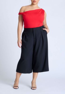 Women's Asym Twist Sleeve Top